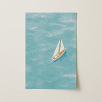 Sailboat Ocean Wall Art