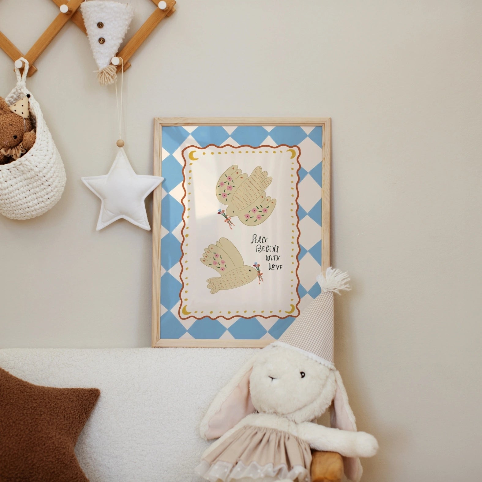 Décoration de chambre d'enfant Dove Faith