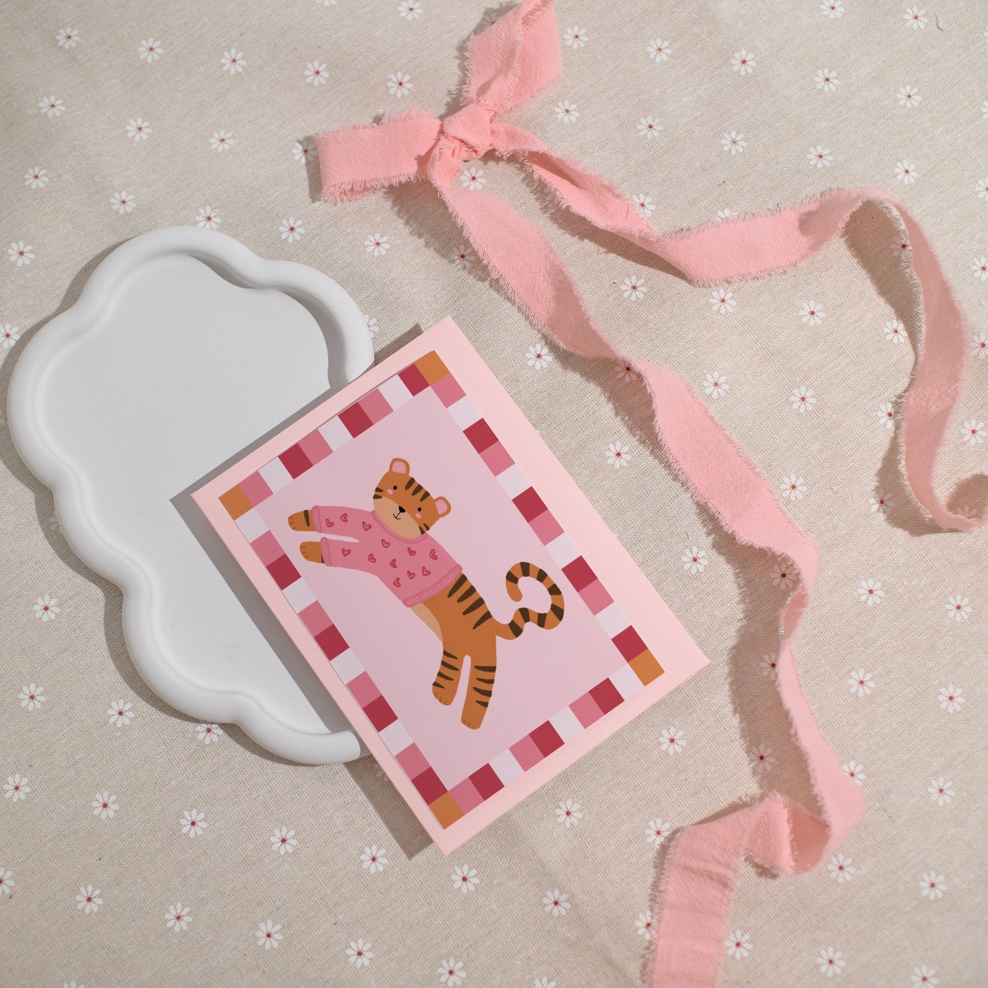 Imprimé pour chambre d'enfant Tigre mignon