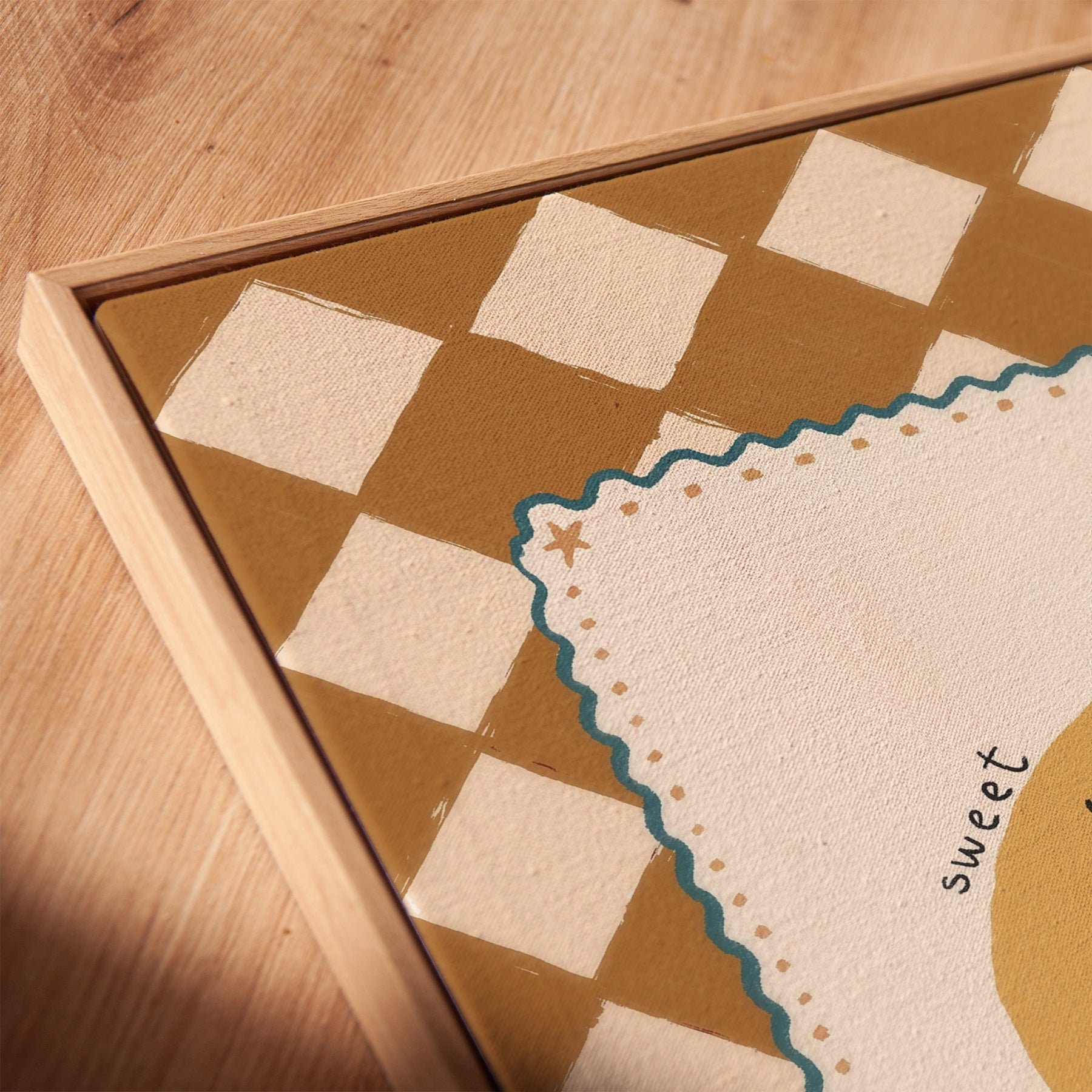 Sweet Dreams Moon Nursery Canvas Print