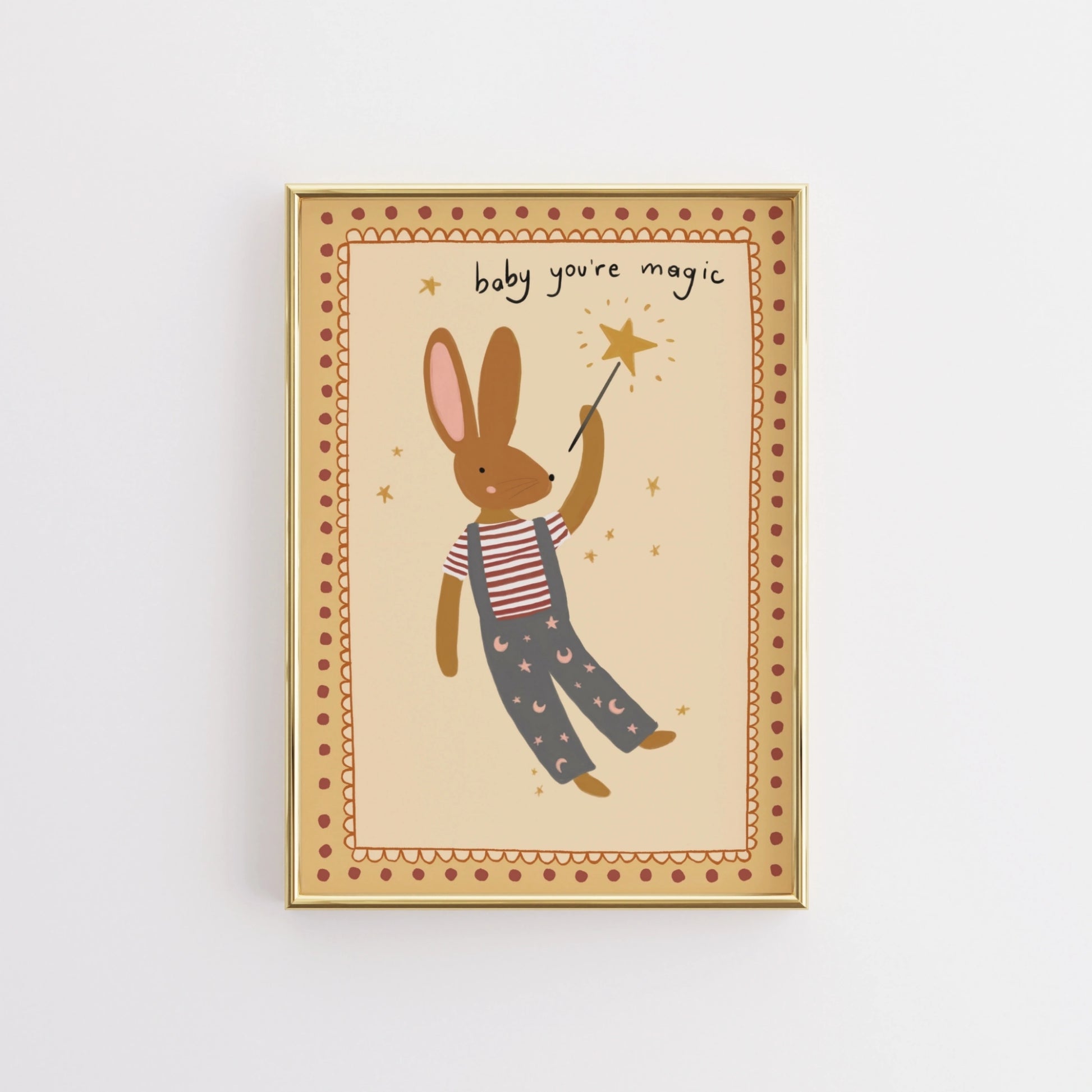 Bunny Nursery Print