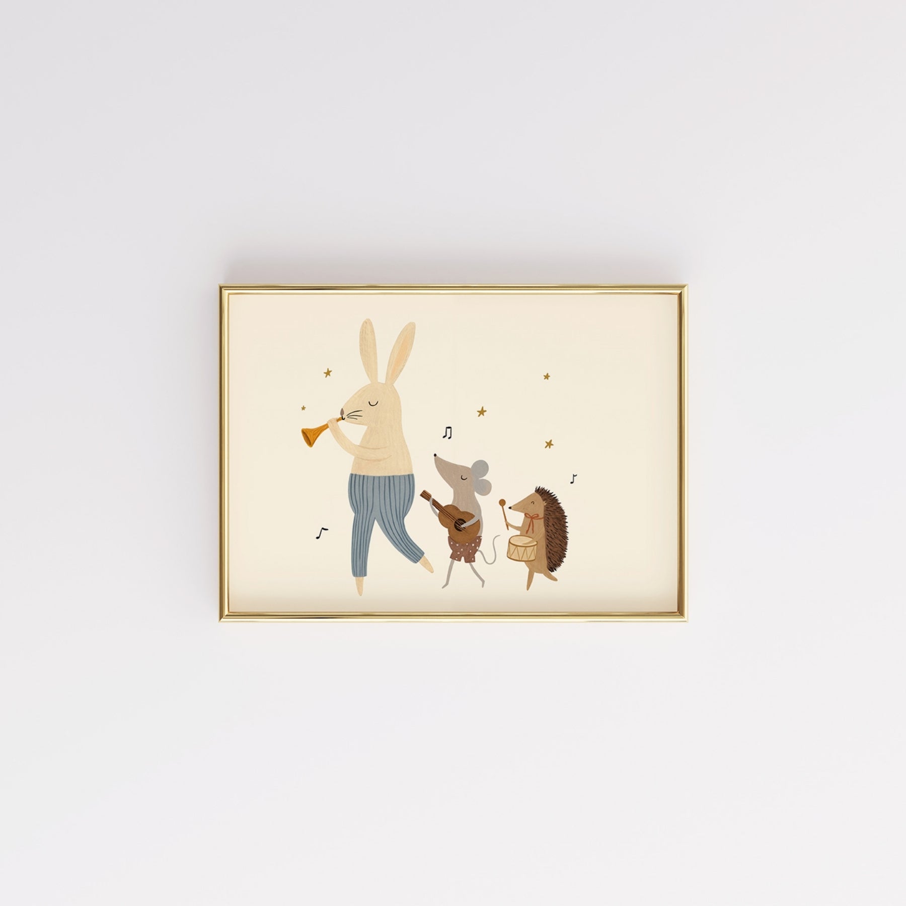 Retro Musical Nursery Decor