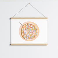 Cereal Bowl Wall Art – It’s a Good Day Print