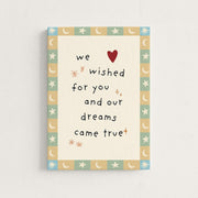 Our Dream Came True – Nursery & Kids Canvas Wall Art