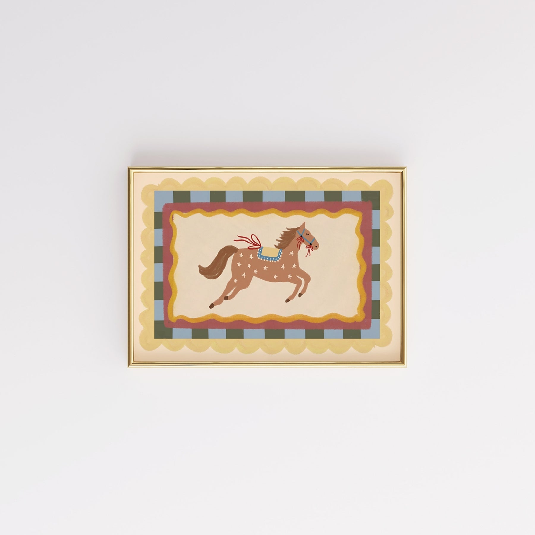 Stampa Cavallo cowboy per cameretta