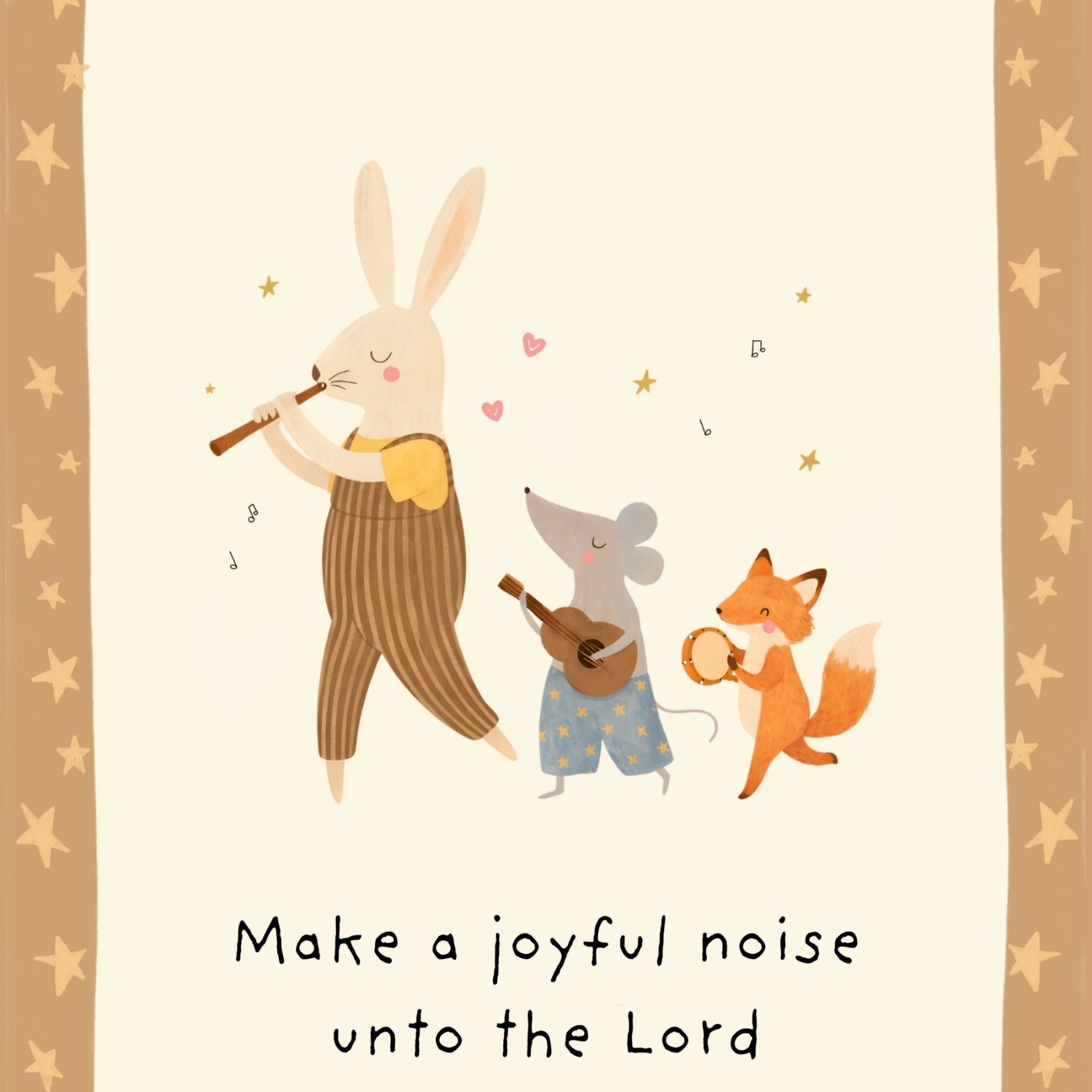 Art pour enfants inspiré par la foi