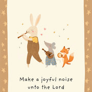Faith Based Animal Band - Nursery & Kids Wall Art