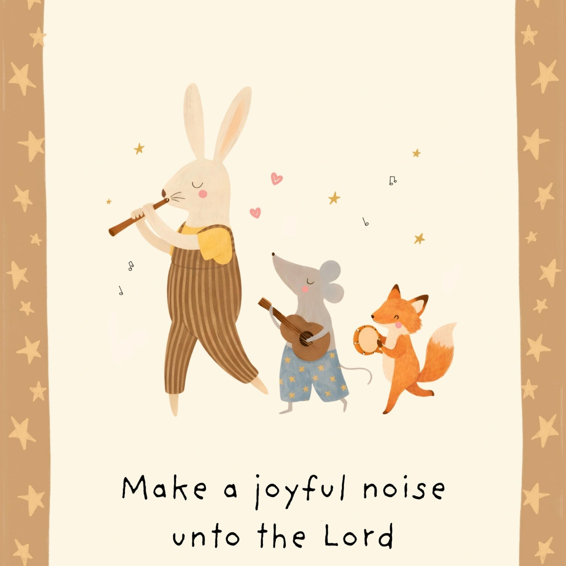 Art pour enfants inspiré par la foi