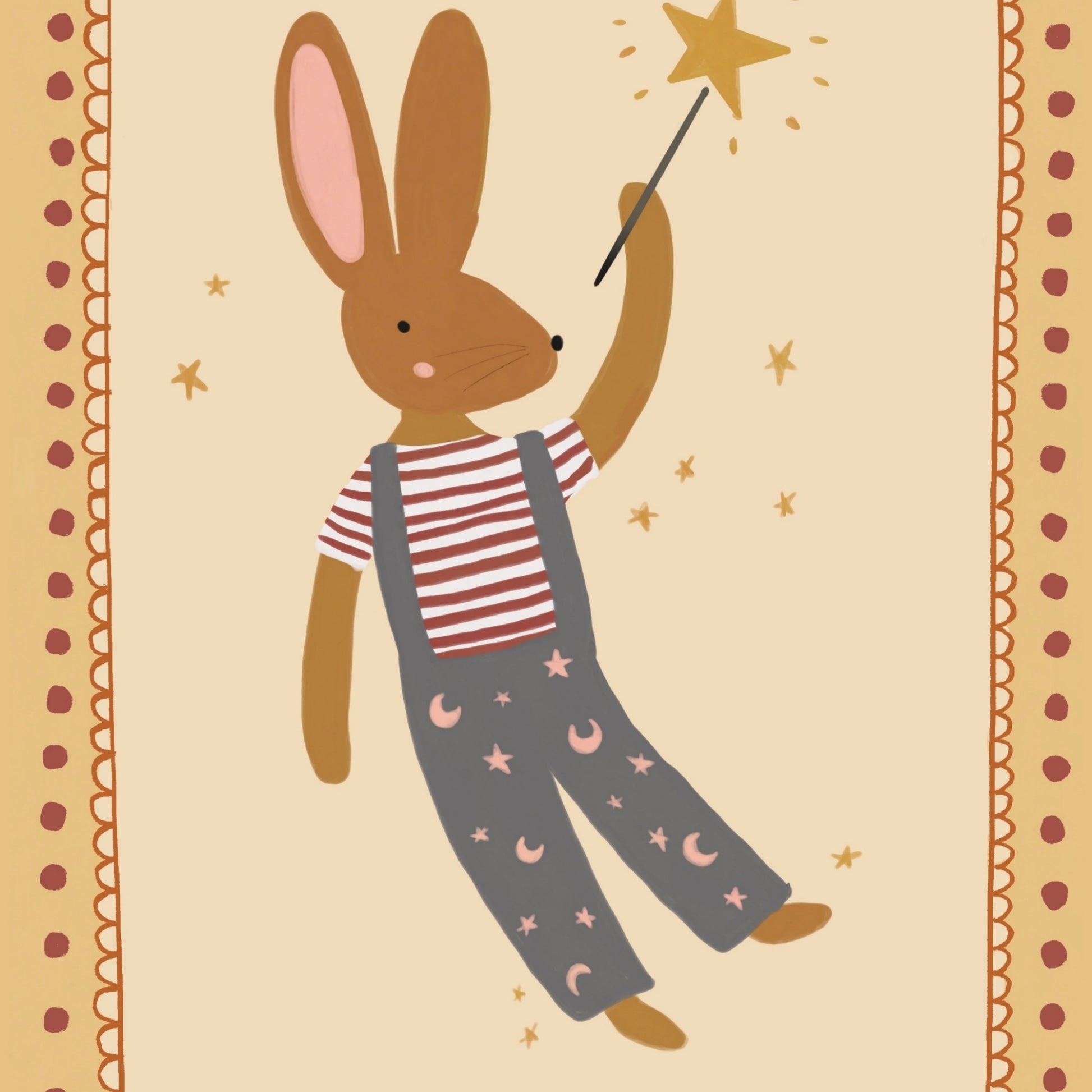 Bunny Nursery Print