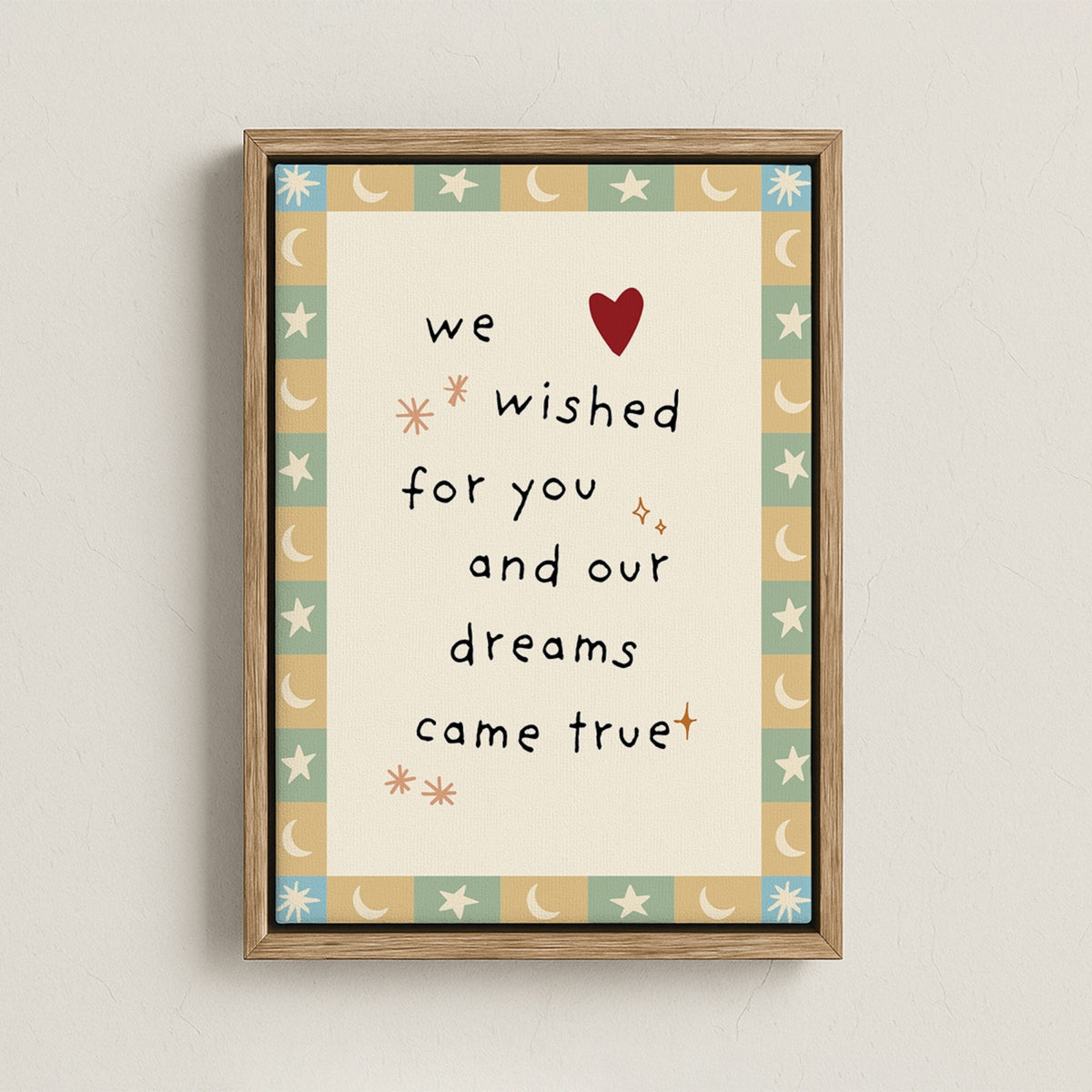 Framed canvas