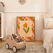 Orange Tulip – Nursery & kids wall art