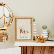 Faith Based Animal Band - Nursery & Kids Wall Art