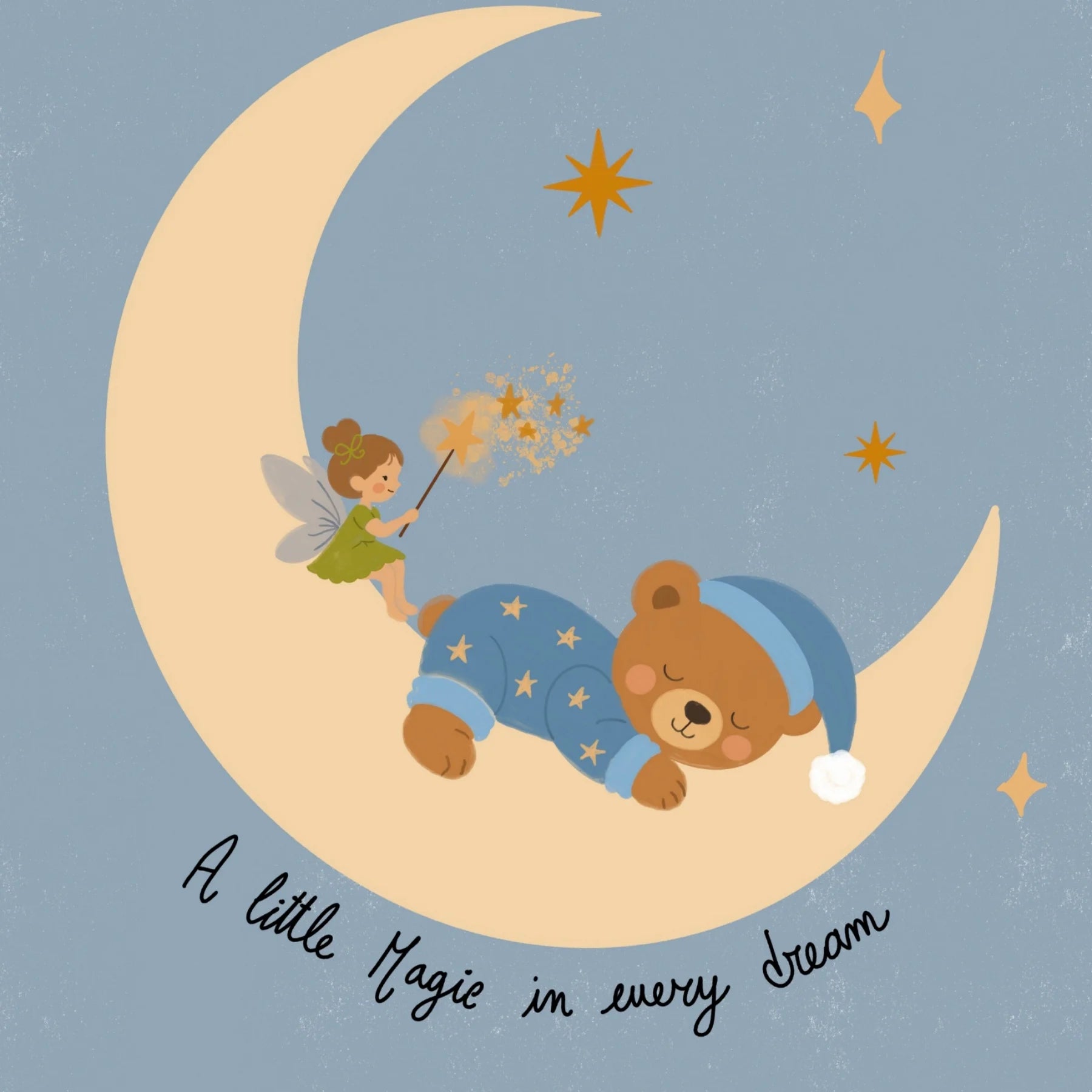 A Little Magic in Every Dream – Nursery & Kids Wall Art