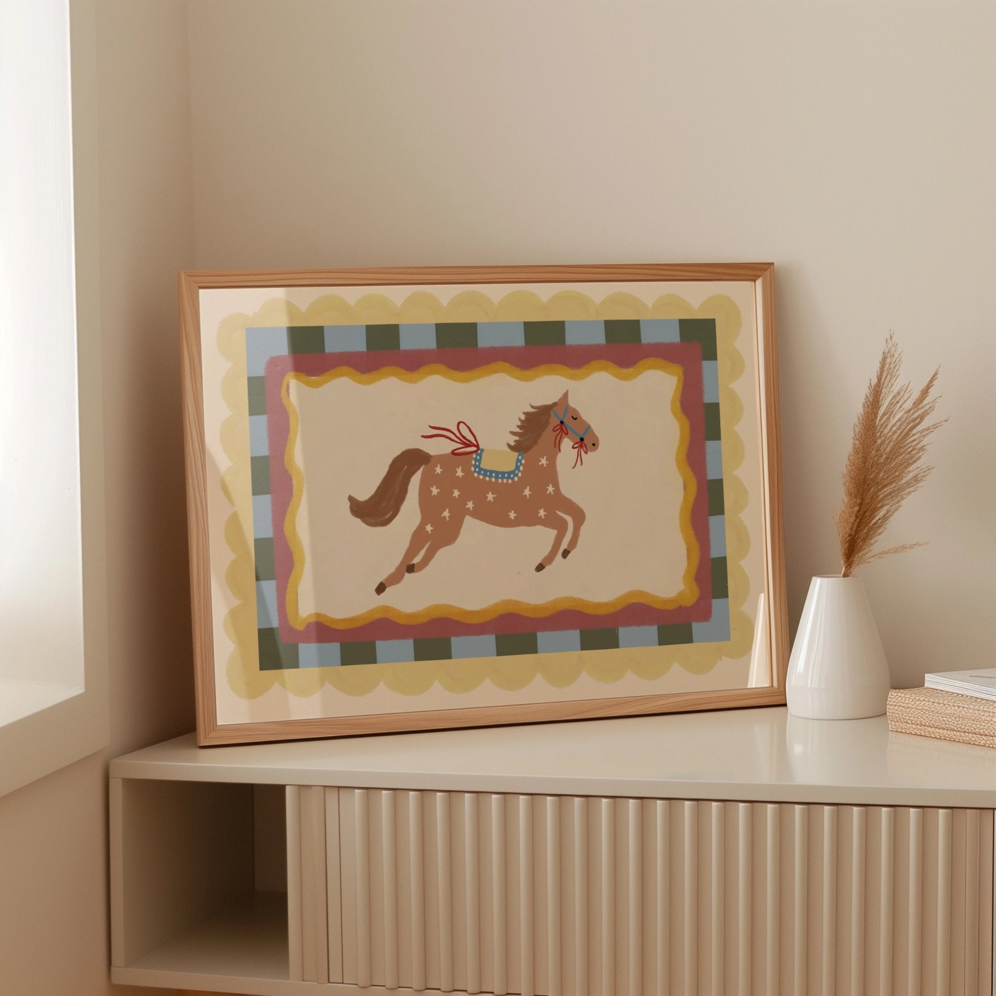 Stampa Cavallo cowboy per cameretta