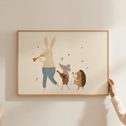 Retro Musical – Poster per bambini