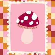 Mushroom – Nursery & kids wall art