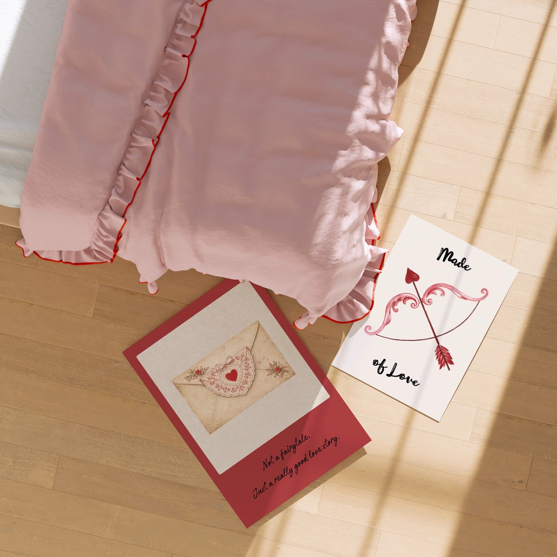 Ensemble de 20 estampes vintage pour la Saint-Valentin