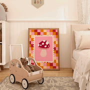 Mushroom – Nursery & kids wall art