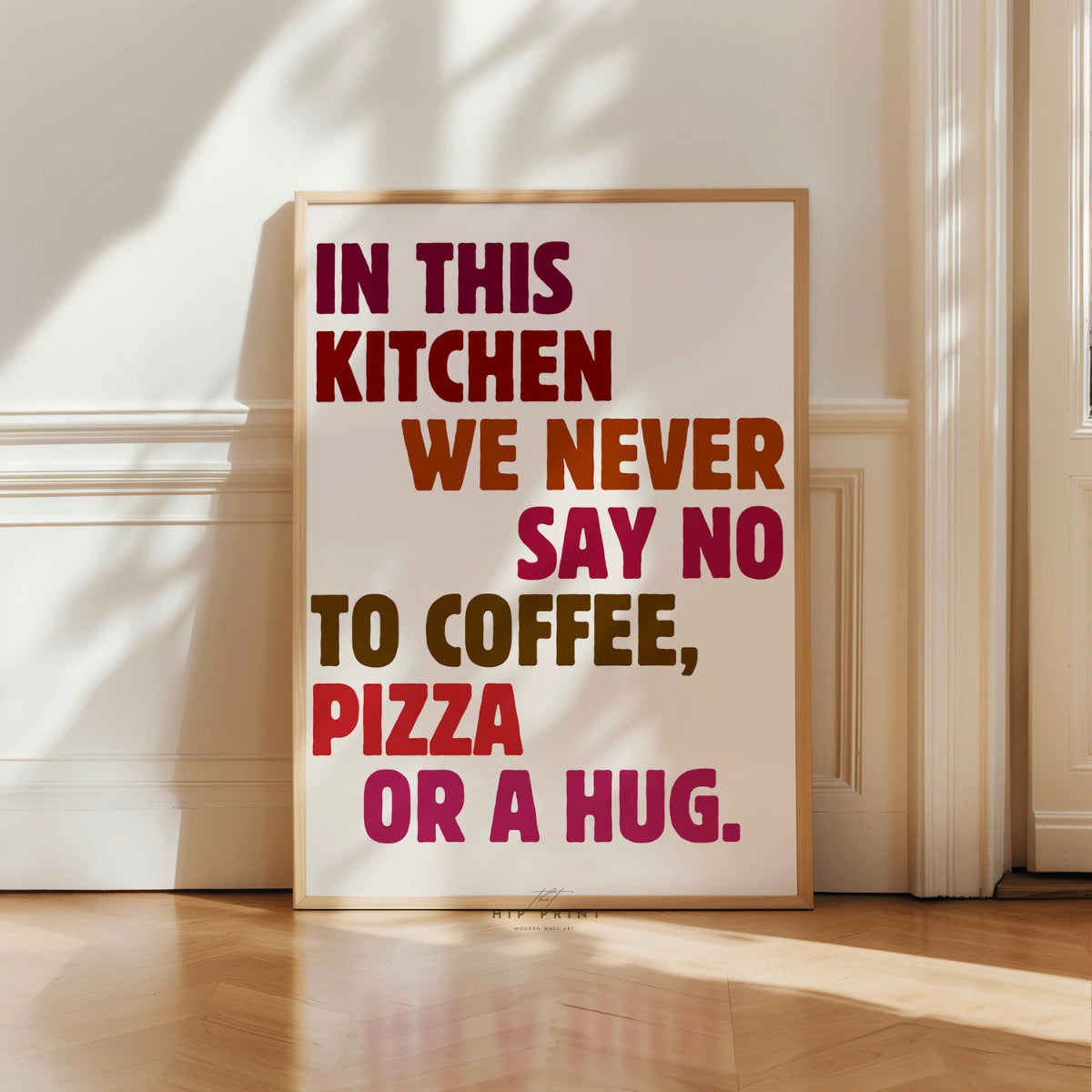 Funny Kitchen Wall Art – Quote Print