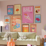 Preppy Travel Wall Art Bundle – 100+ Printable Designs