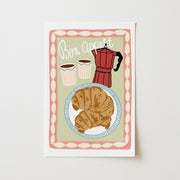 Charming French Breakfast – Kitchen Wall Art
