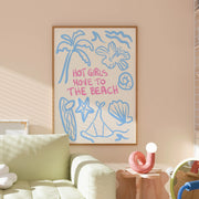 Hot Girls Beach – Coastal Wall Art
