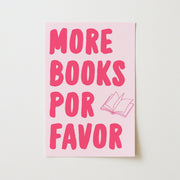 More Books Por Favor – Bookish Wall Art