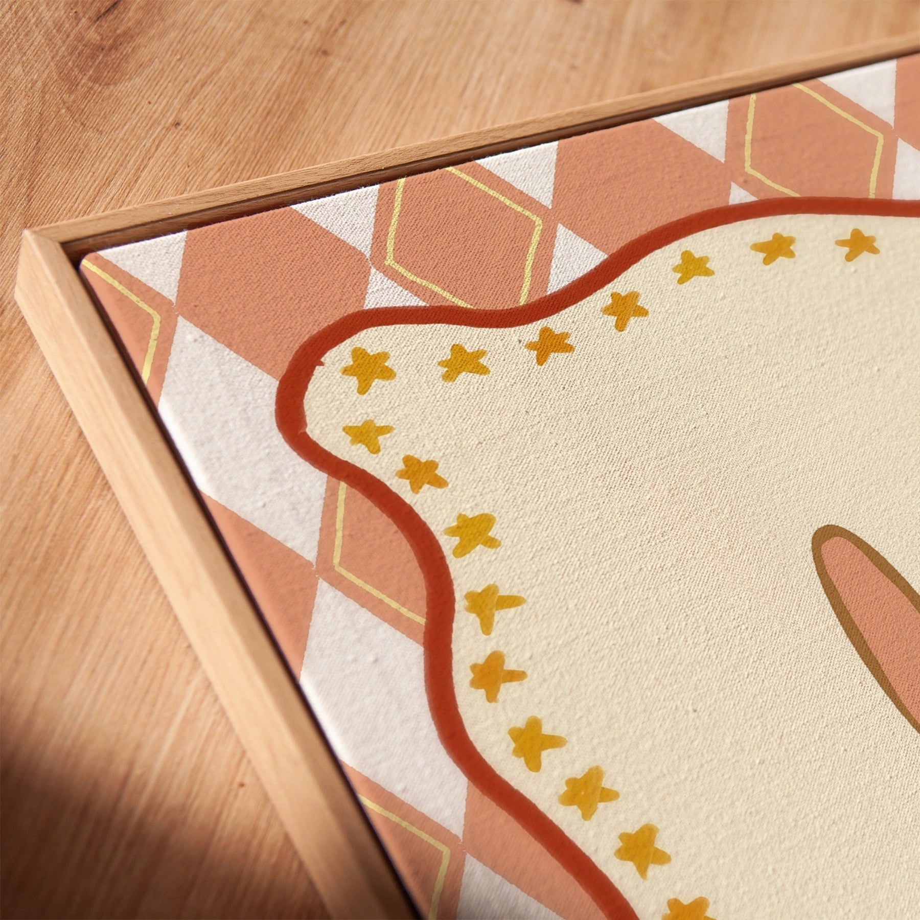 Vintage Bunny Canvas Wall Art