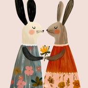Bunny Friends – Nursery & kids wall art