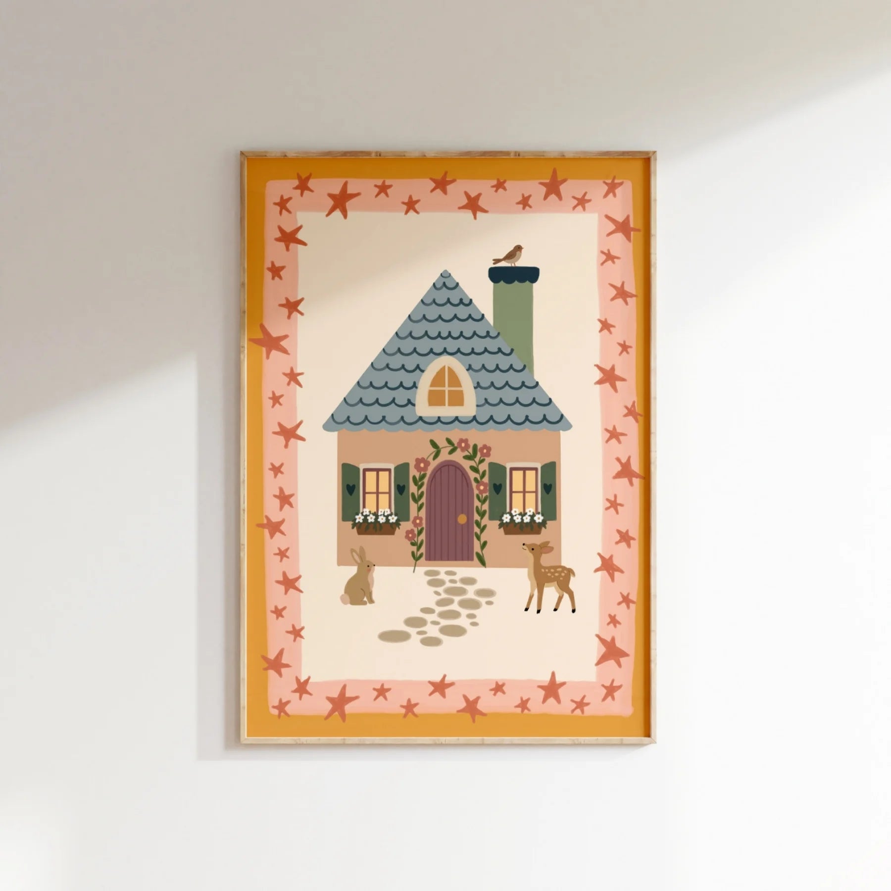 The Little Enchanted Cottage – Nursery & Kids Wall Art