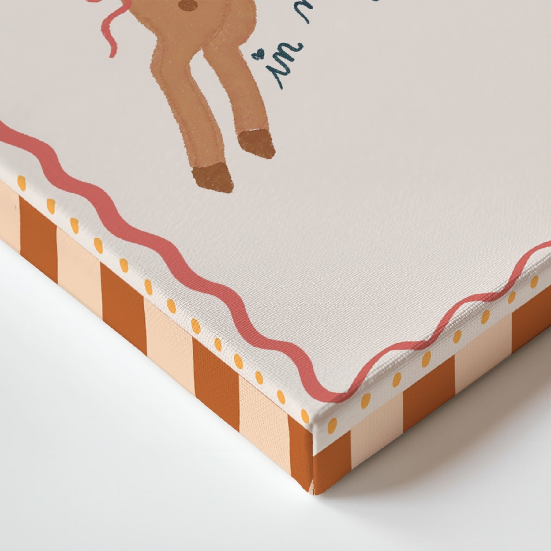 Believe in Magic Unicorn Nursery Canvas Print