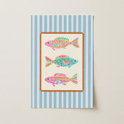 Colorful Fish Trio – Coastal Wall Art