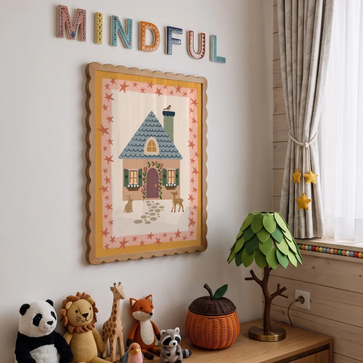 The Little Enchanted Cottage – Poster fürs Kinderzimmer