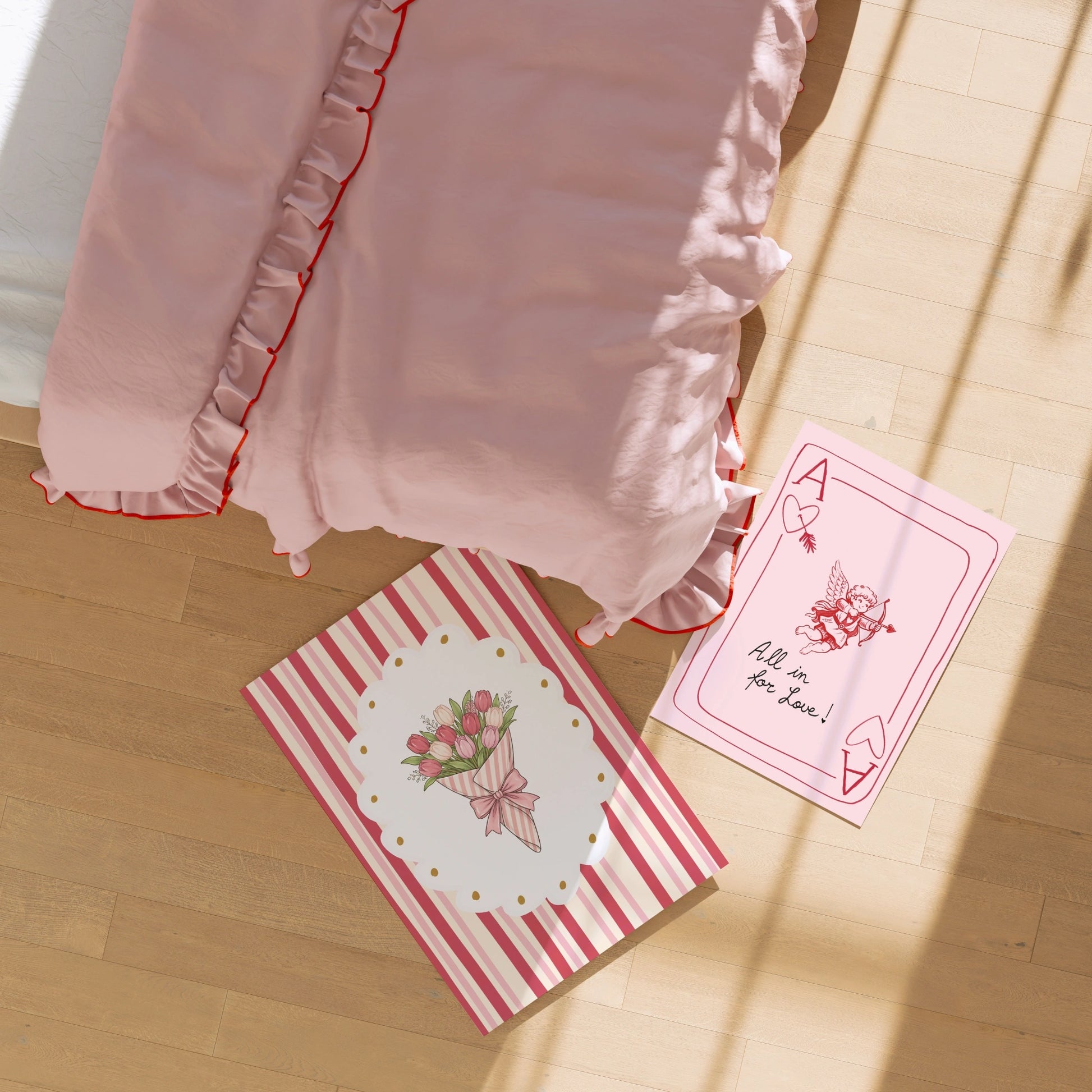 Ensemble de 20 impressions pour la Saint-Valentin