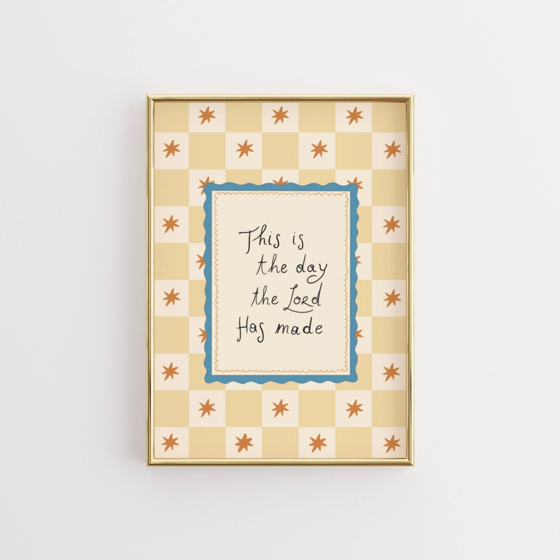 Décoration murale chrétienne pour chambre d'enfant