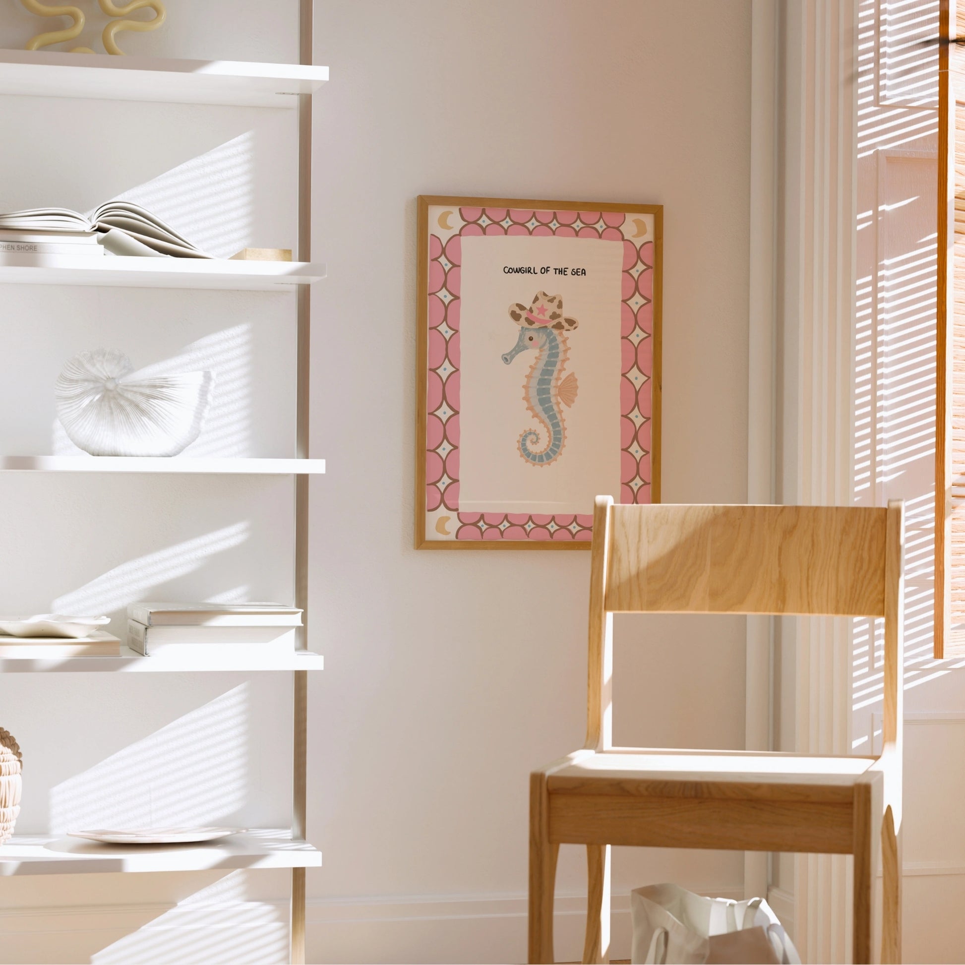 Seahorse Western Decor Wall Art
