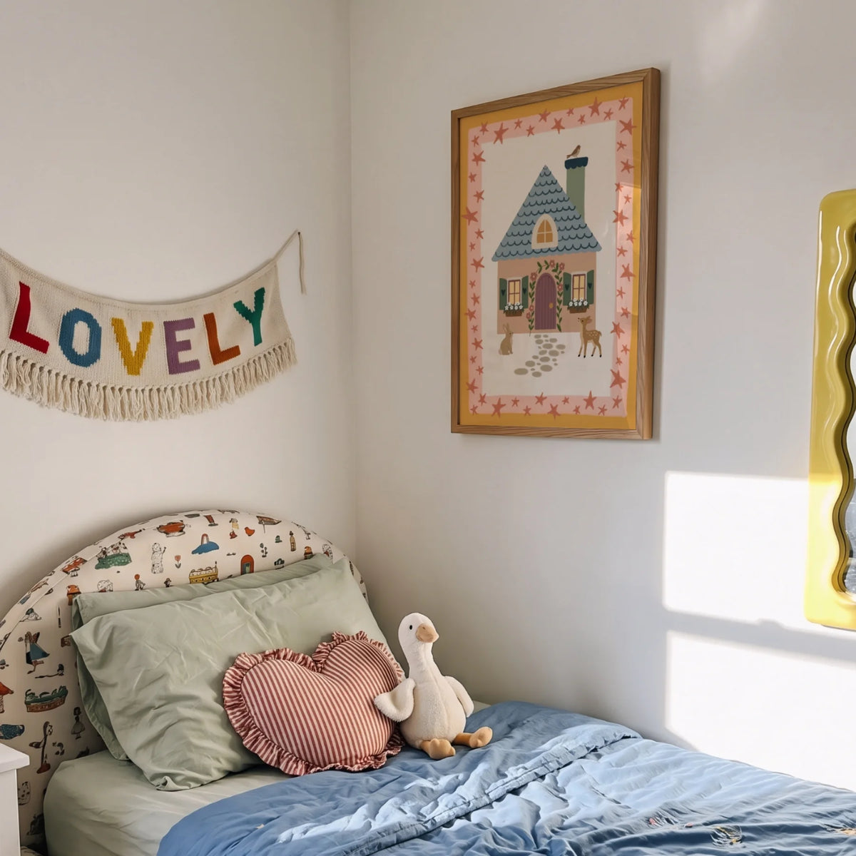 The Little Enchanted Cottage – Poster fürs Kinderzimmer