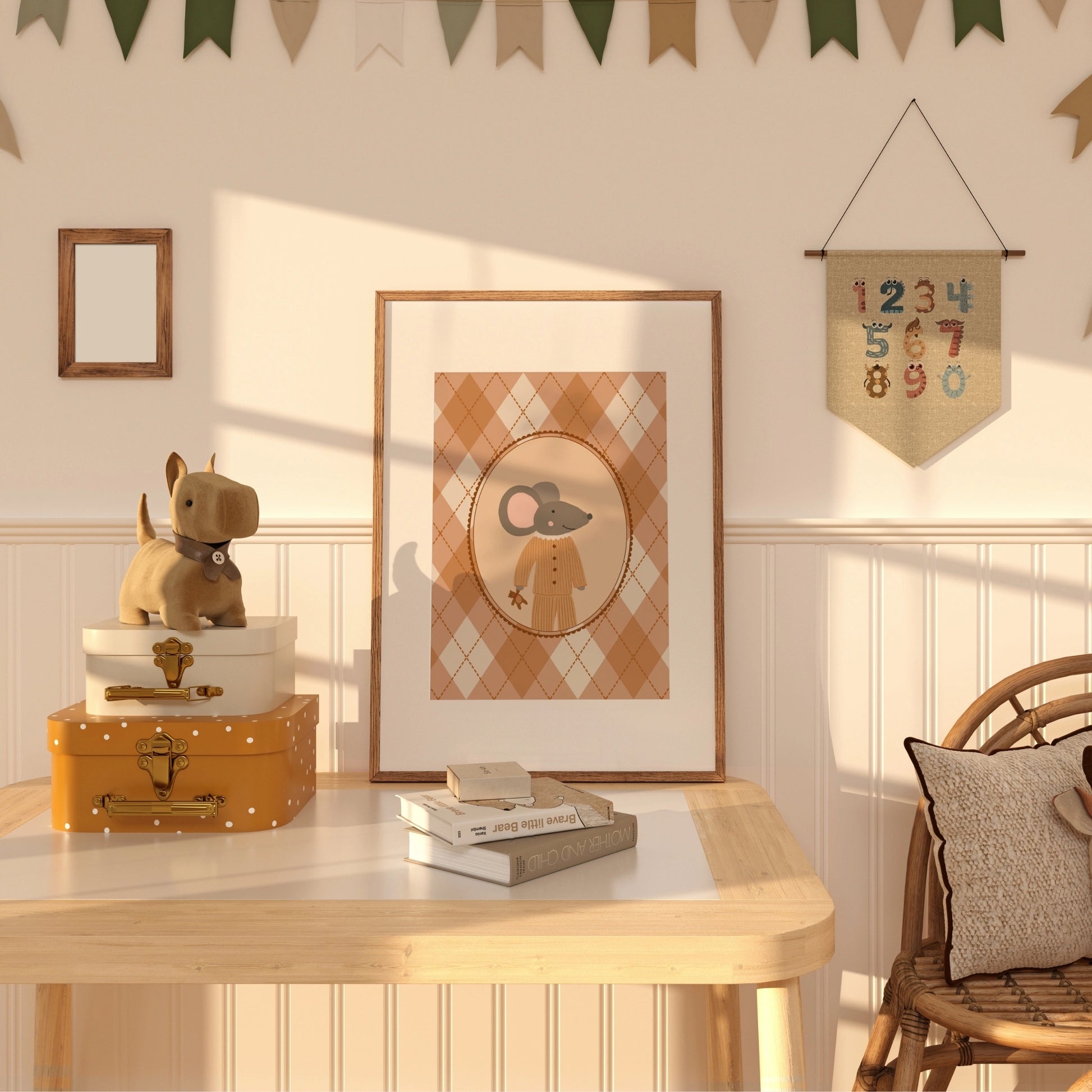 Retro Baby Room Decor