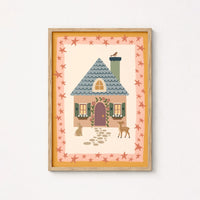 The Little Enchanted Cottage – Poster fürs Kinderzimmer