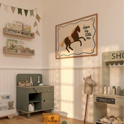 Dream Big Little One Horse – Affiche pour enfant