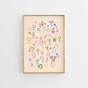 Colorful Food – Kitchen Wall Art