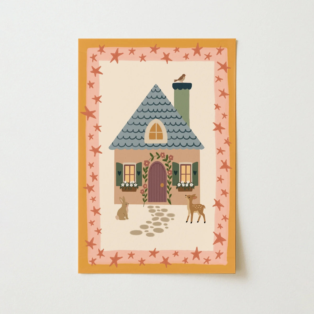 The Little Enchanted Cottage – Poster fürs Kinderzimmer