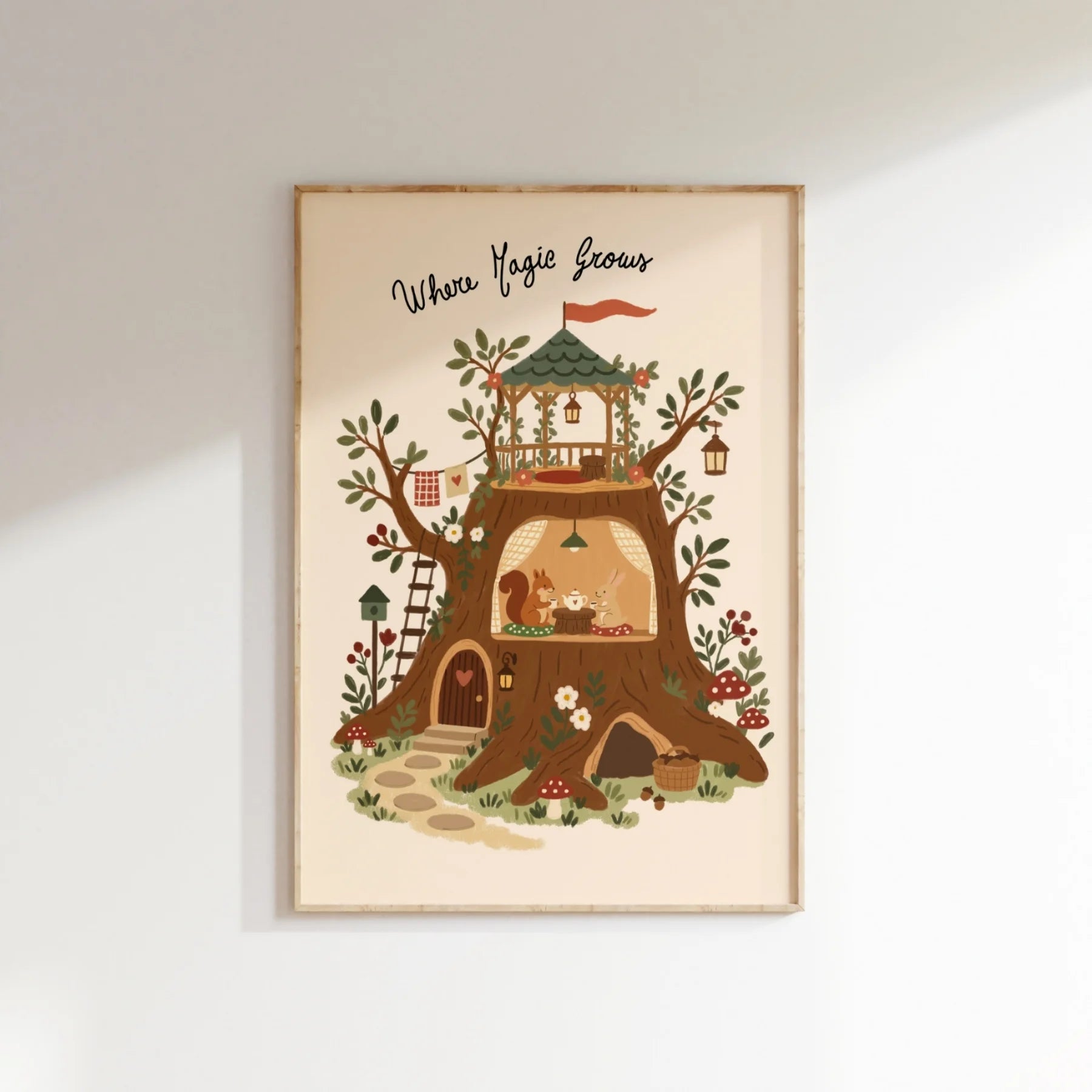 Where Magic Grows – Nursery & Kids Wall Art