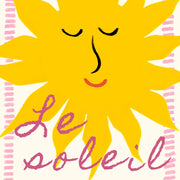 Le Soleil French Summer – Art mural côtier