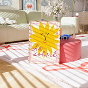 Le Soleil French Summer – Art mural côtier