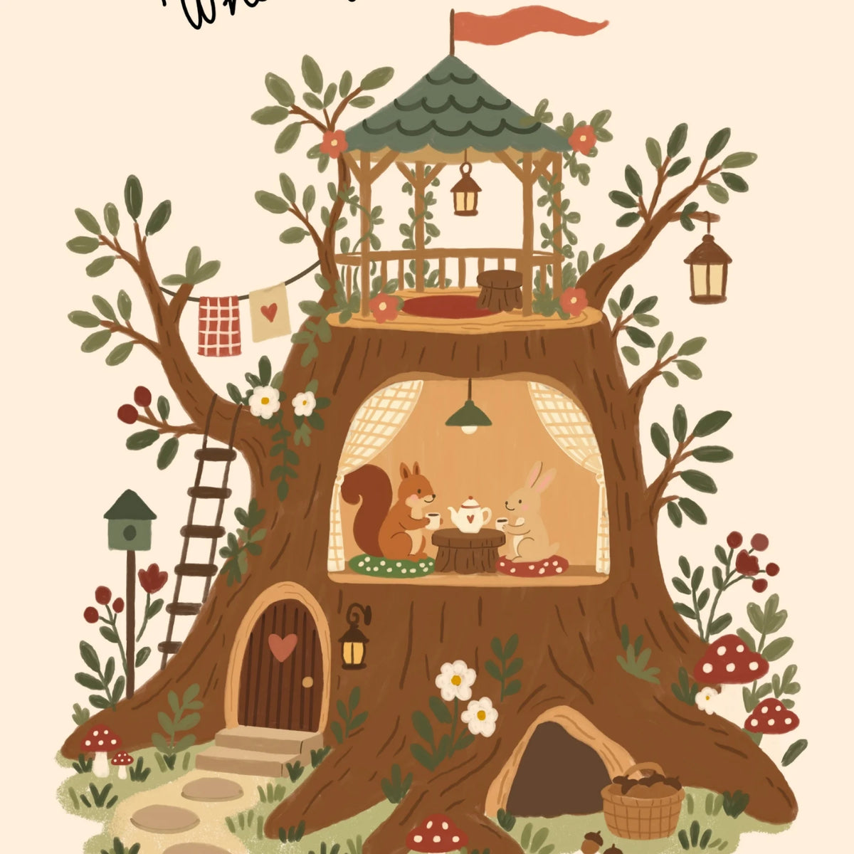 Where Magic Grows – Poster fürs Kinderzimmer