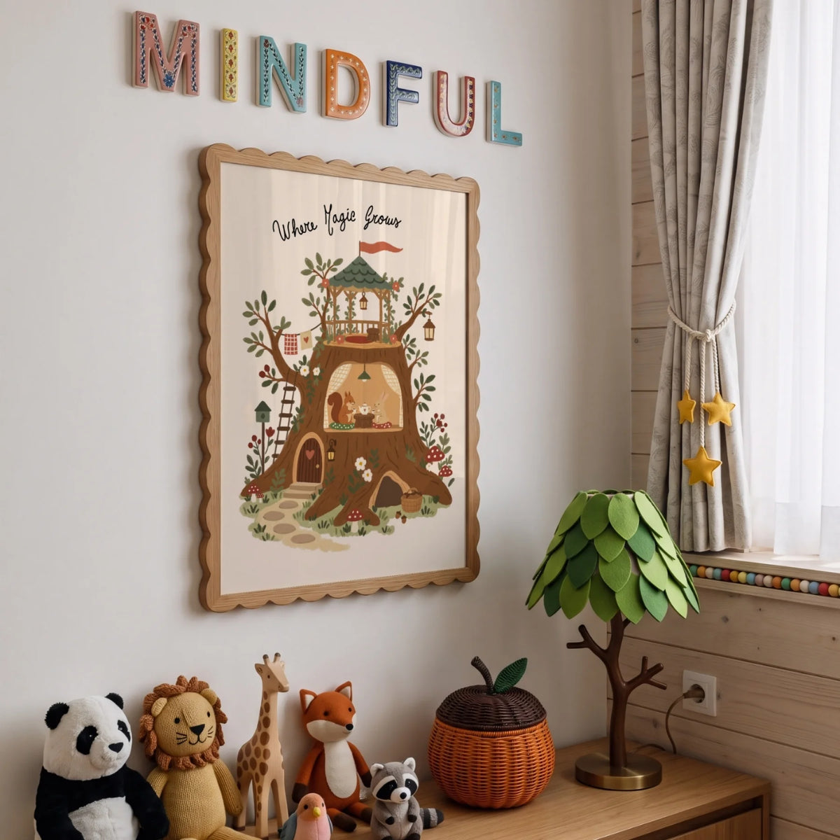 Where Magic Grows – Poster fürs Kinderzimmer