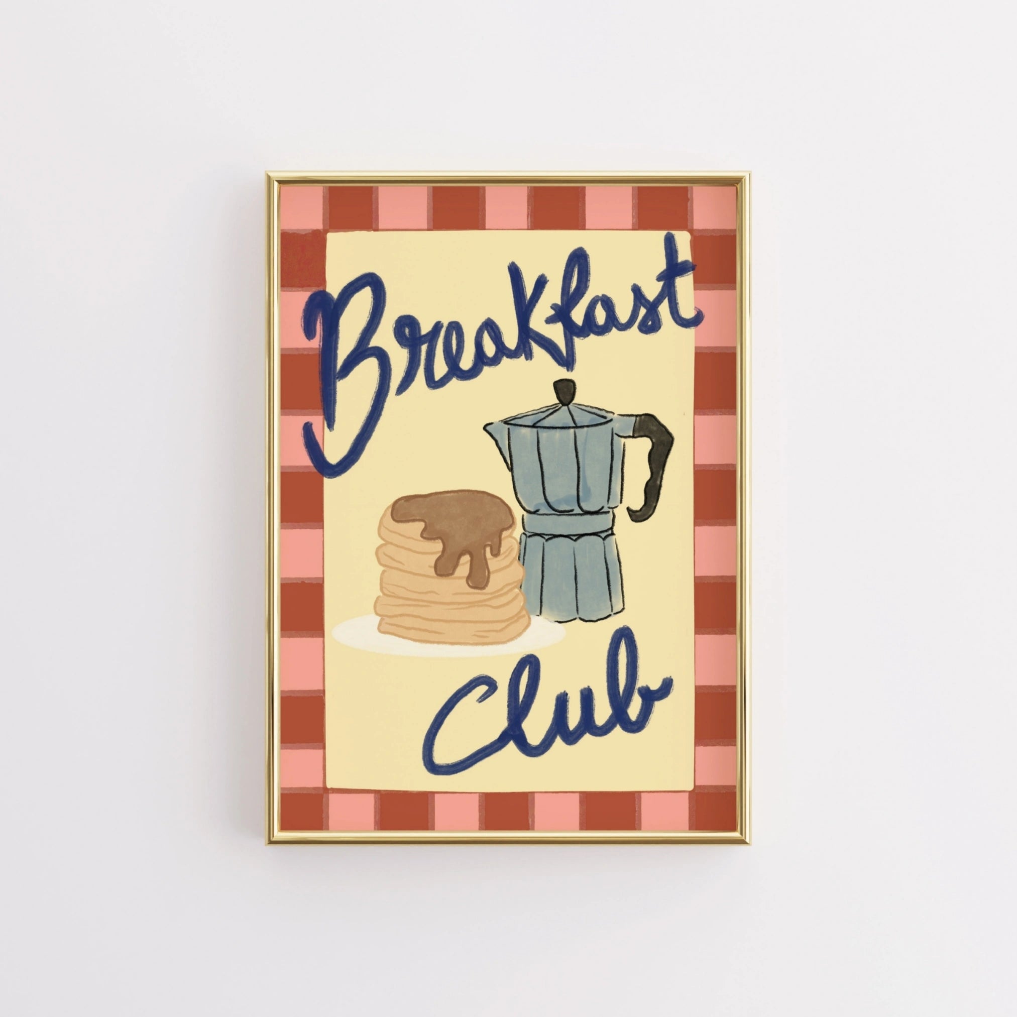 Decorazione murale per la tavola da pranzo italiana – Stampa di pasta, vino e cucina