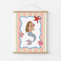 Mermaid Coastal Wall Art