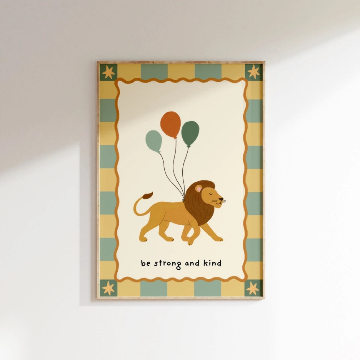 Cute Nursery Animal Print, Christian Nursery Decor